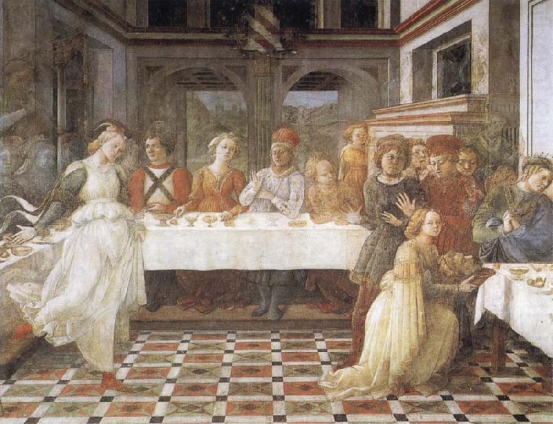 The Feast of Herod Salome's Dance, Fra Filippo Lippi